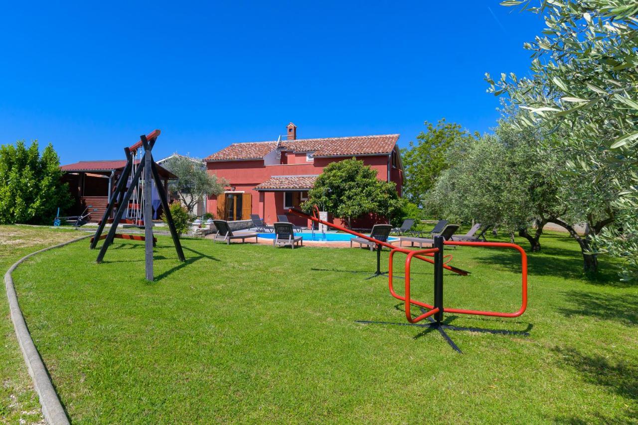 Villa Carla With Private Pool & Kids Playground - Pet Friendly Mutvoran Dış mekan fotoğraf